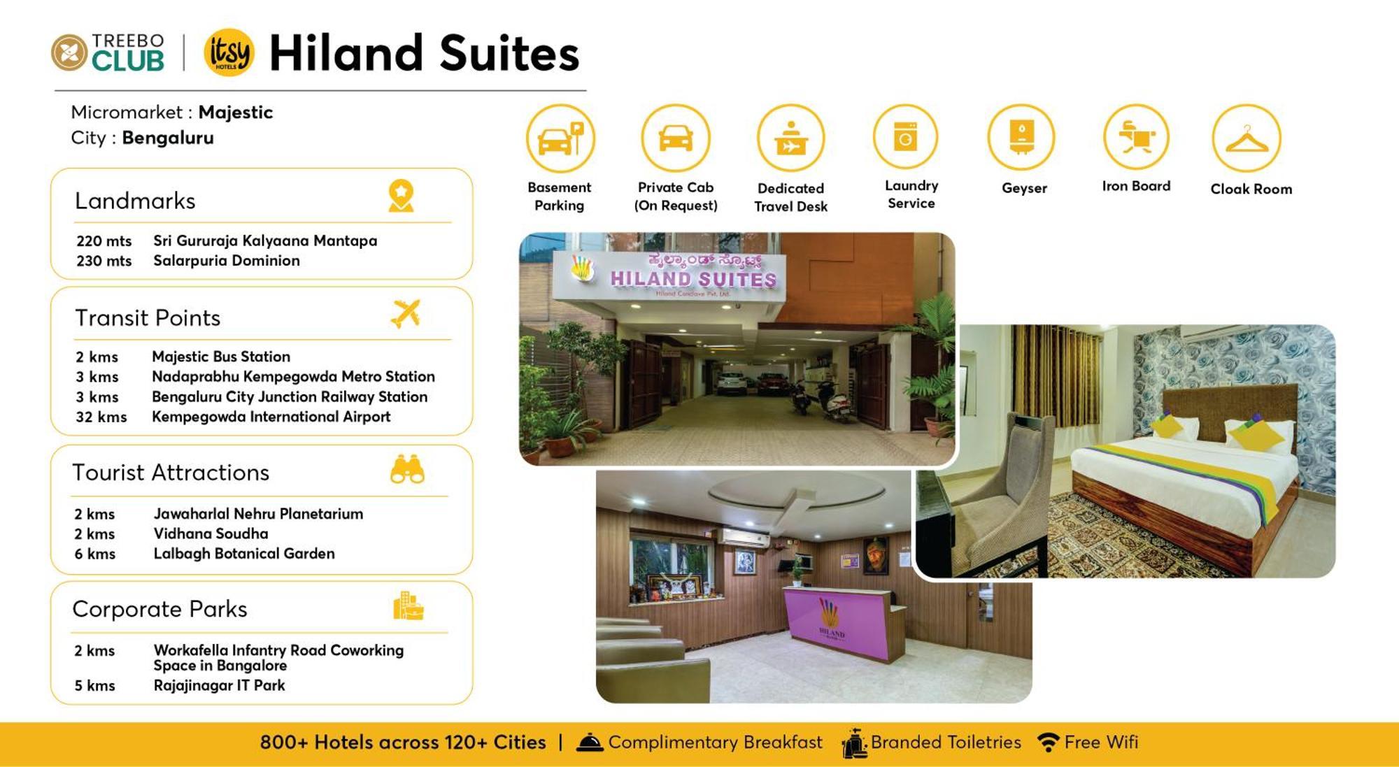 Itsy Hotels Hiland Suites Bangalore Dış mekan fotoğraf